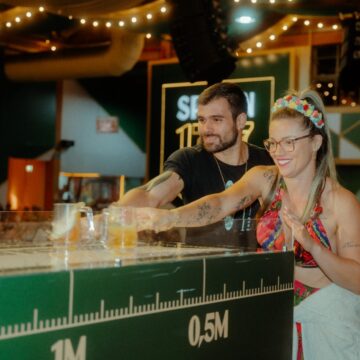 Spaten estreia Biersliding na Oktoberfest Blumenau