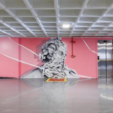 Construtora catarinense inova com arte renascentista nas garagens Construtora catarinense inova com arte renascentista nas garagens