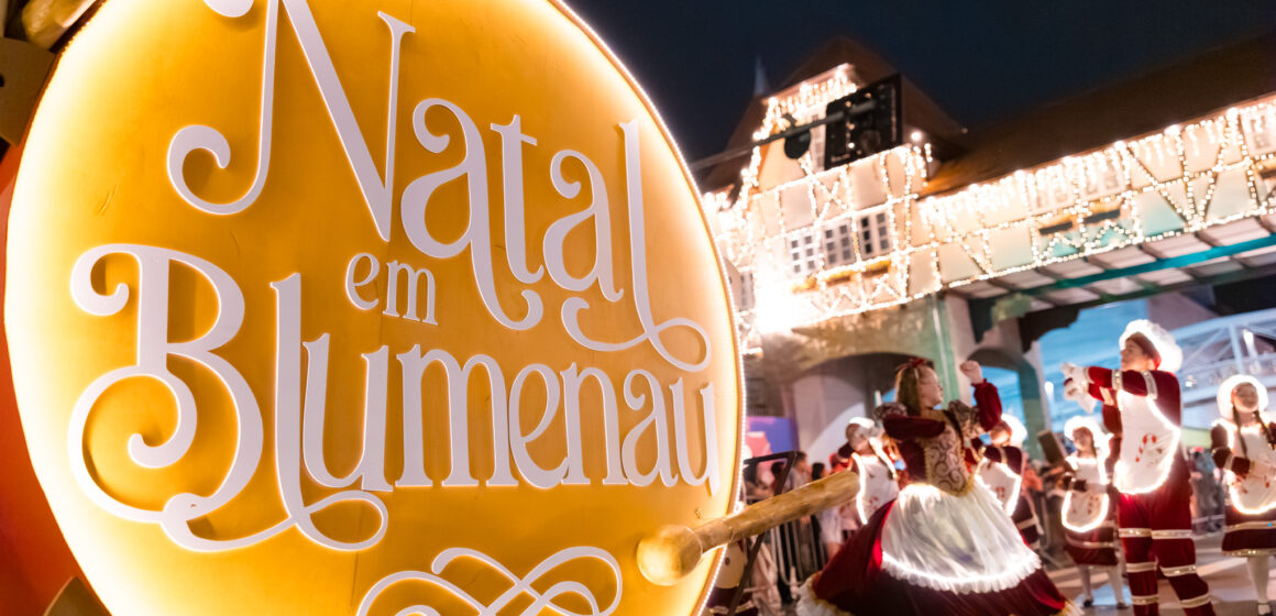 Saiba como foi a abertura do Natal em Blumenau