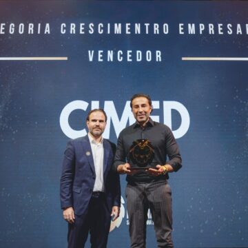 Cimed ganha 1º lugar no Prêmio Líderes Regionais 2023 na categoria Crescimento Empresarial