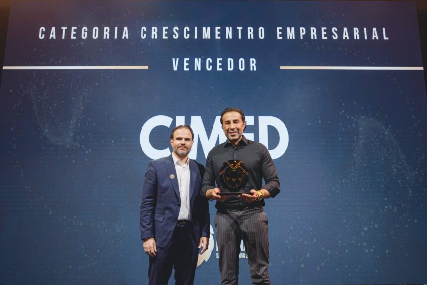 Cimed ganha 1º lugar no Prêmio Líderes Regionais 2023 na categoria Crescimento Empresarial