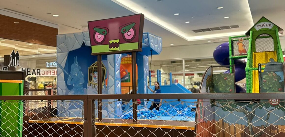 Parque temático inspirado na série Boris e Rufus é atração no Norte Shopping