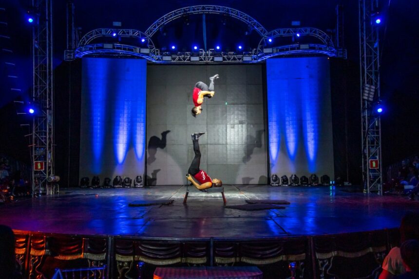 O maior circo da América do sul agora em Balneário Camboriú!