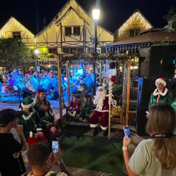 Em clima de Natal, Alles Park faz promoção para o Vale Europeu