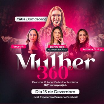 Palestra com a sexóloga CÁTIA DAMASCENO acontece nesta sexta