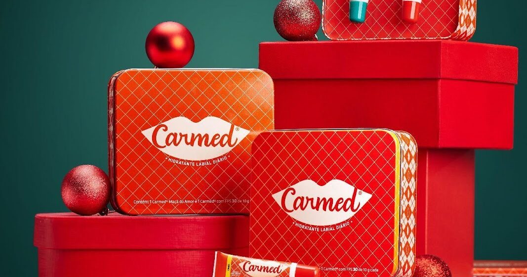 Sucesso em hidratante labial, Carmed lança linha especial de Natal