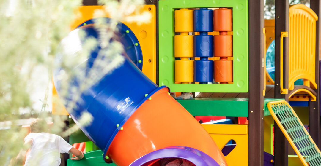 Parque infantil garante divertimento para os pequenos na Estação Unifique