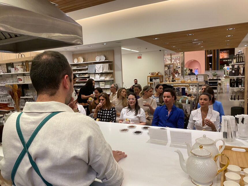 Balneário Shopping promove workshop sobre harmonização de chás