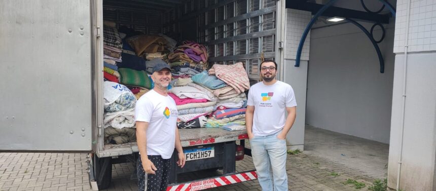 BravaMall arrecada mais de 1 tonelada de roupas e cobertores em 2023