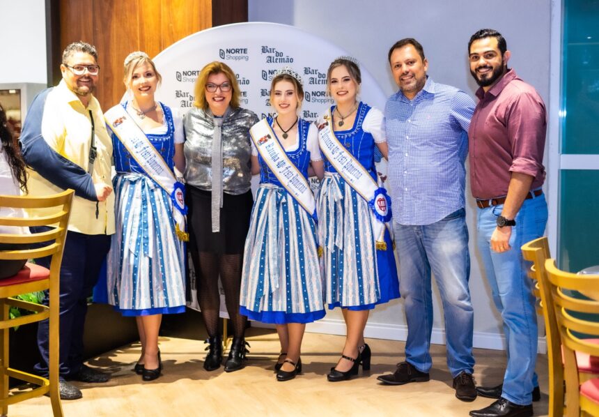 Bar do Alemão reúne imprensa, empresários e influenciadores para degustação no Norte Shopping em Blumenau