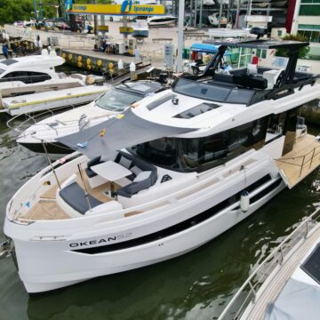 Estaleiro OKEAN expõe modelo de 52 pés no Sul do país Estaleiro OKEAN expõe modelo de 52 pés no Sul do país