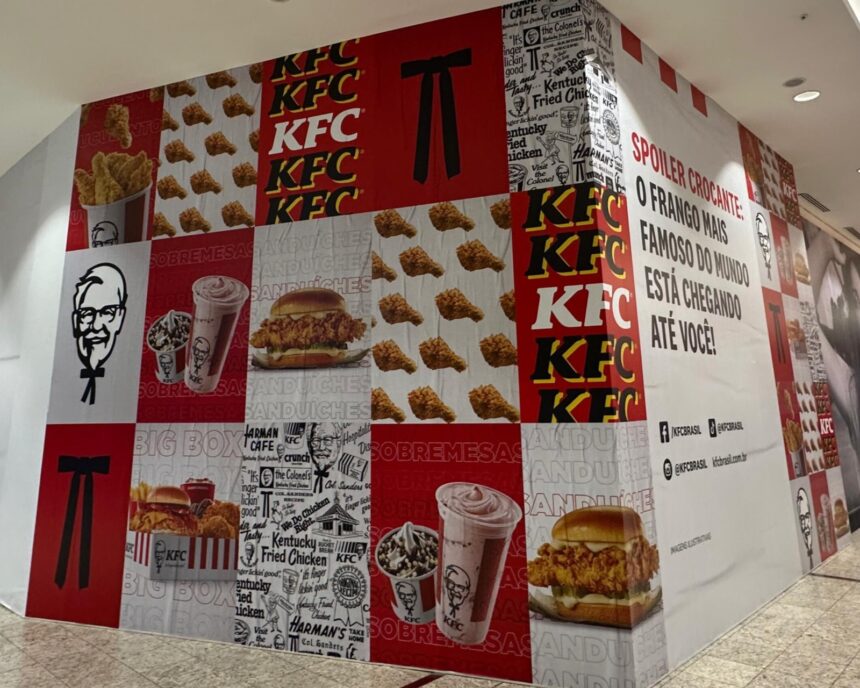 Após sucesso em Blumenau, KFC prepara inauguração no Norte Shopping
