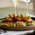 Aprenda a famosa receita do chef Duba de “Risoto de limão siciliano com camarões”