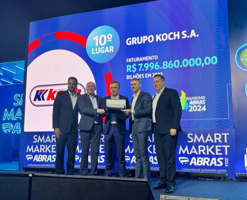 Grupo Koch é a 10a maior rede supermercadista do Brasil