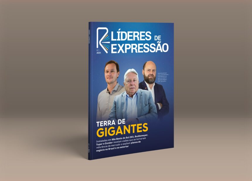 Editora Expressão lança revista que irá destacar as grandes lideranças empresariais de SC