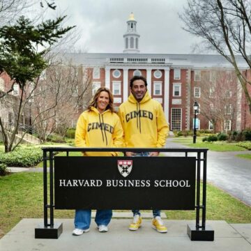 CEO e VP da Cimed discutem estratégias para o mercado brasileiro em Harvard