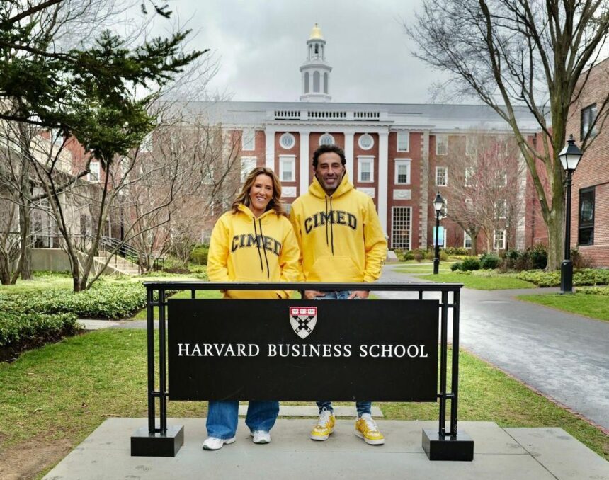 CEO e VP da Cimed discutem estratégias para o mercado brasileiro em Harvard