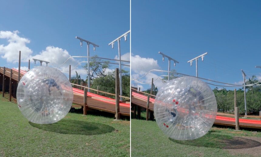 Spitz Pomer, em Pomerode, terá Zorb Ball de quatro metros de diâmetro