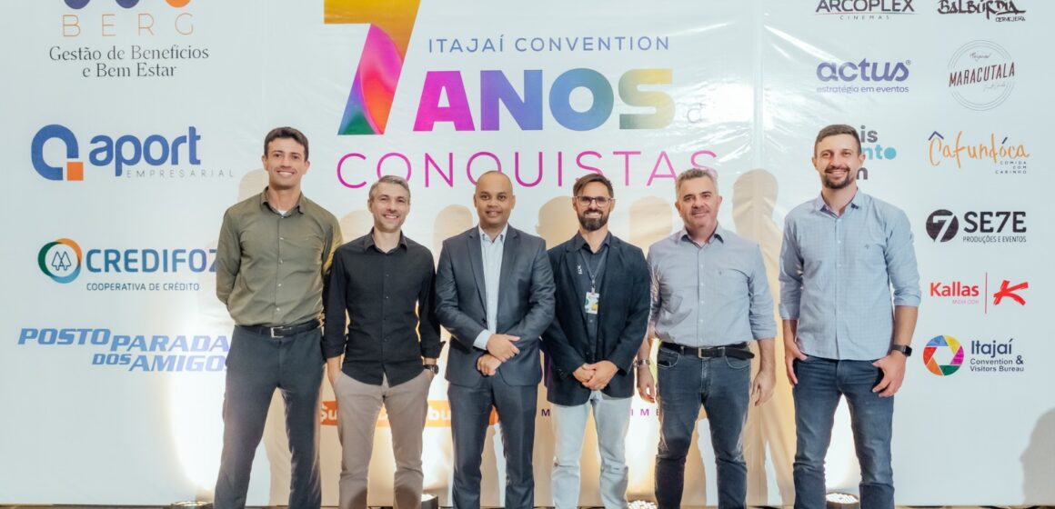 Itajaí Convention comemora 7 anos de atividades