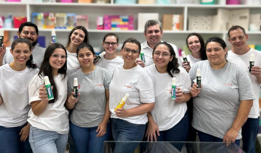 Empresa blumenauense distribui repelente para colaboradores