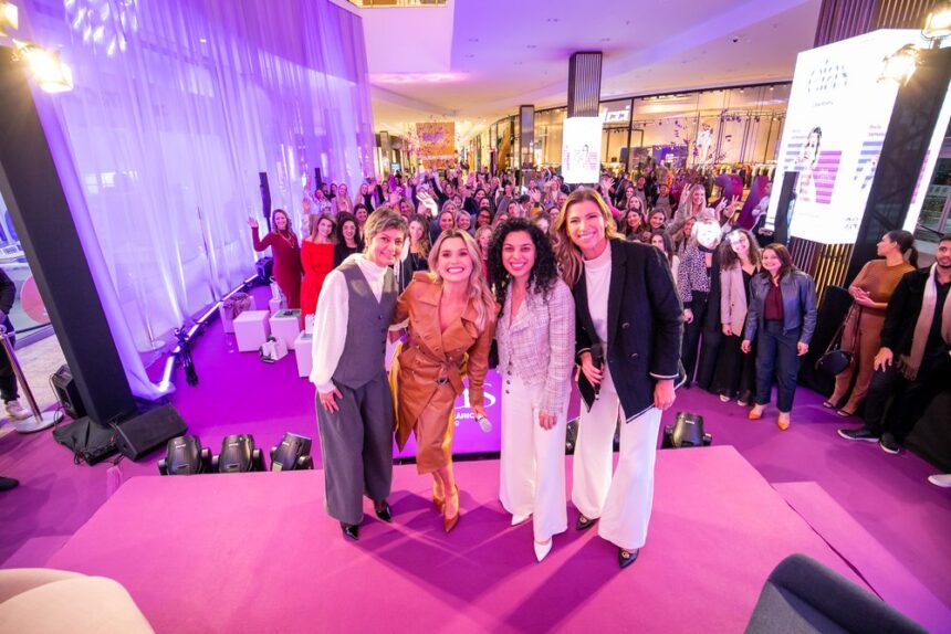 Flávia Alessandra é a convidada especial do Elas no Balneário Shopping