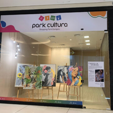 Shopping Park Europeu recebe exposição da artista plástica Ju Valentini