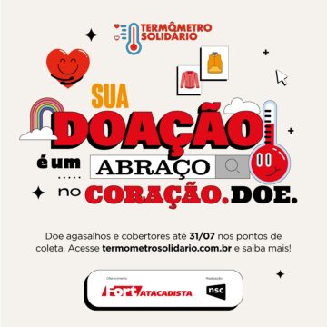 Últimos dias para contribuir com a campanha Termômetro Solidário