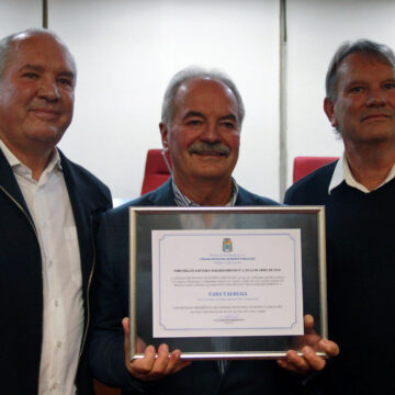 Grupo Famiglia Valduga recebe homenagem da Câmara Municipal de Vereadores de Bento Gonçalves 