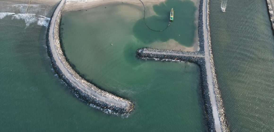 Molhes do Rio Perequê, em Porto Belo, serão inaugurados nesta sexta-feira