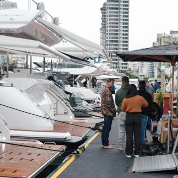 “Open House – Família a Bordo” promovido pela Azimut Yachts recebeu mais de 450 visitantes