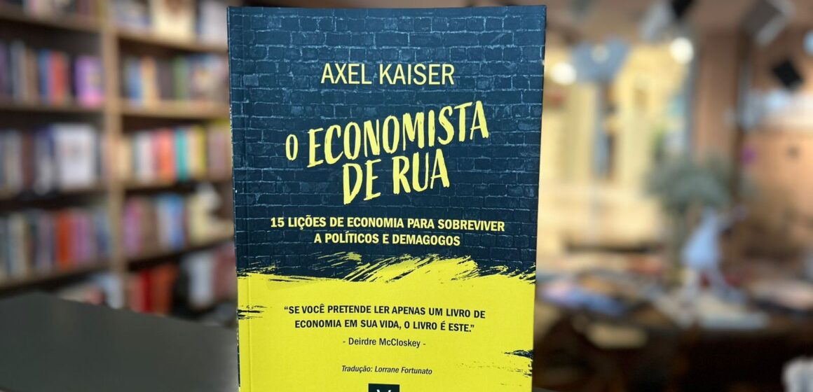 Sucesso literário “Economista de Rua” de Axel Kaiser chega a Santa Catarina