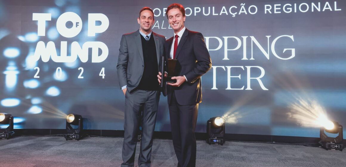 Neumarkt Shopping é premiado como marca mais lembrada no segmento no Top of Mind 2024