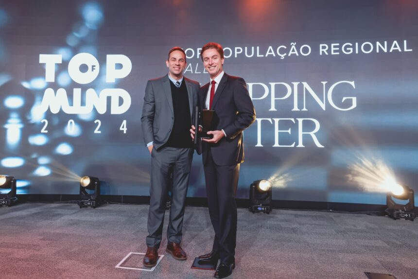 Neumarkt Shopping é premiado como marca mais lembrada no segmento no Top of Mind 2024 Neumarkt Shopping é premiado como marca mais lembrada no segmento no Top of Mind 2024