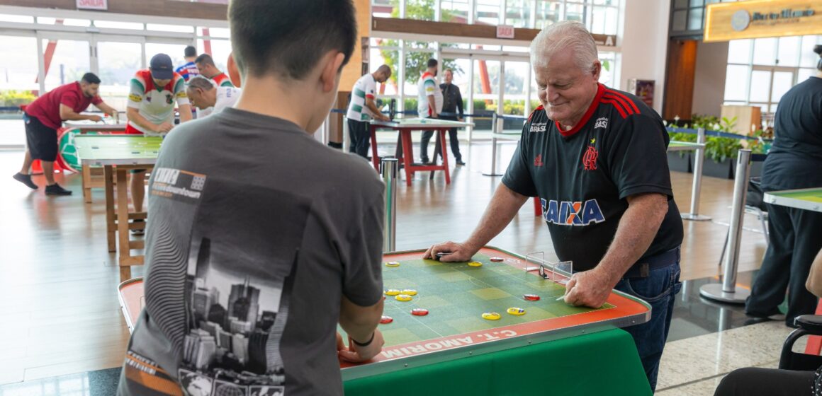 Norte Shopping sedia final do Campeonato Catarinense de Futebol de Botão 