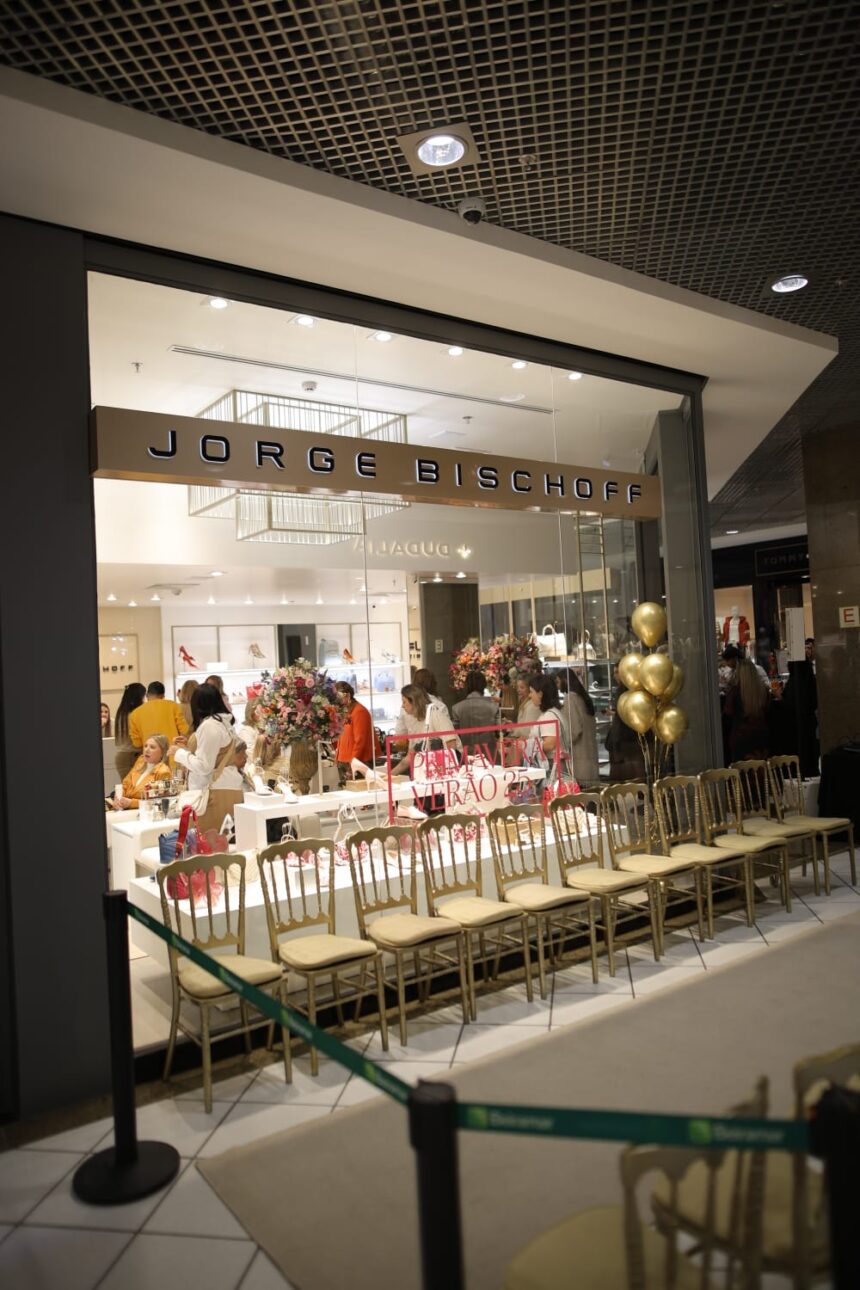 Reinauguração da nova loja Jorge Bischoff, no Beiramar Shopping apresenta coleção inédita com bate-papo sobre autoestima