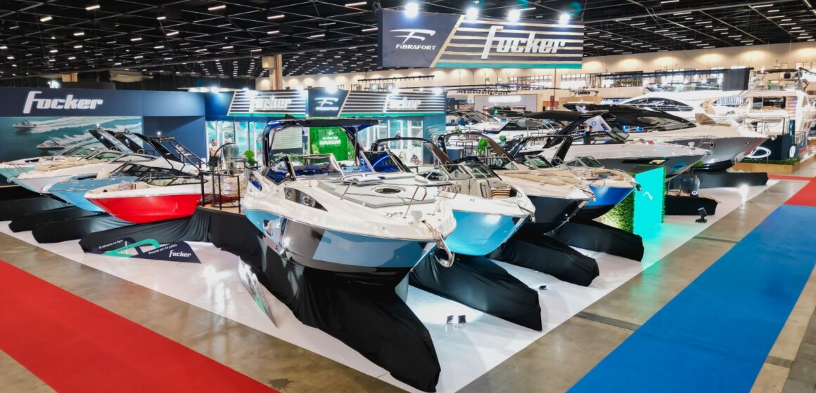 Fibrafort leva nova coleção de lanchas Focker ao São Paulo Boat Show