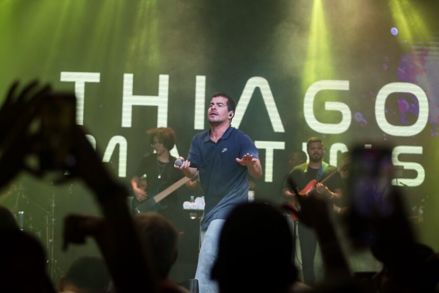 Camarote Spaten recebe Thiago Martins