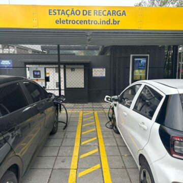 Blumenau dá um passo rumo ao futuro: Estação Unifique inaugura primeiro eletroposto público da região