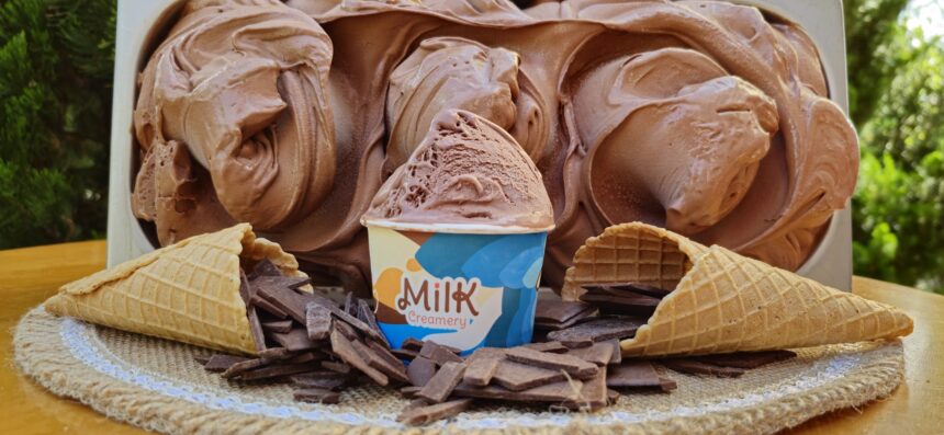 Milk Creamery lança novos gelatos artesanais com sabores exclusivos
