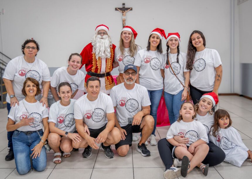 Natal Solidário da Lotisa entrega presentes a 190 crianças de Itajaí
