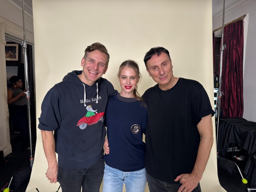 Top catarinense faz trabalho com famosa dupla de fotógrafos em Nova York