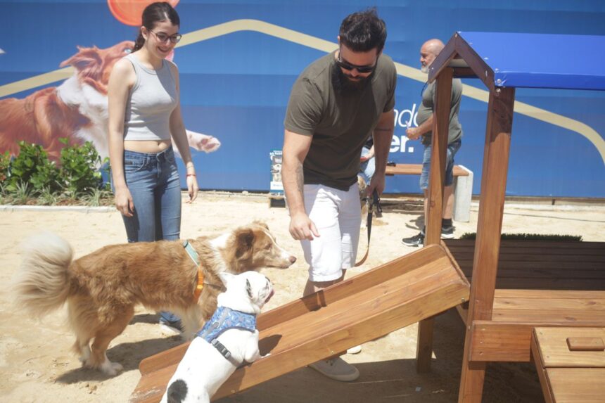 Construtora inaugura Pet Park para cães em Balneário Piçarras