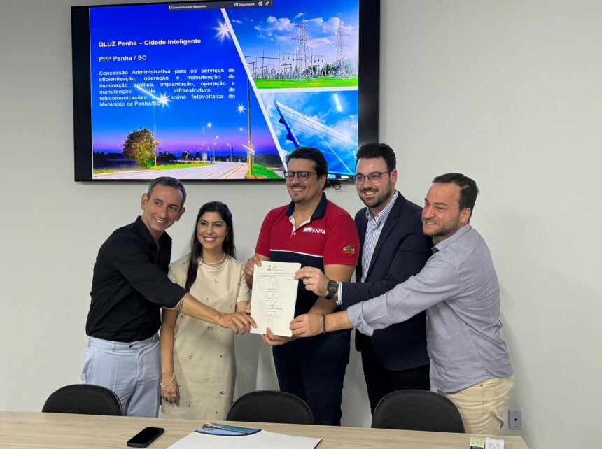 Penha se tornará cidade inteligente com nova iluminação pública
