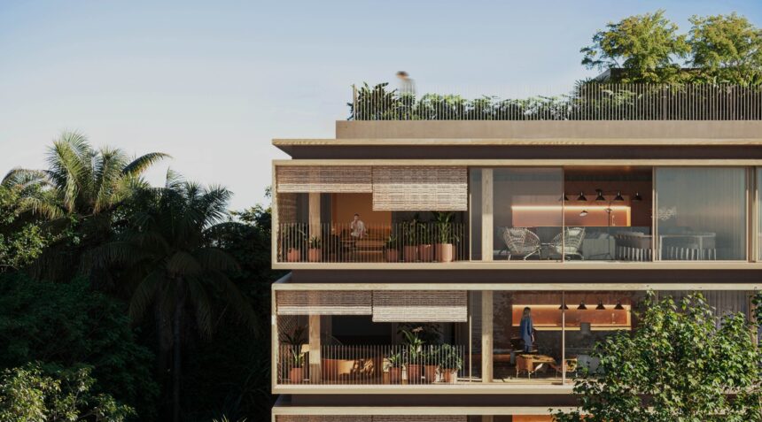 Projeto arrojado se camufla à natureza em praia agreste de Balneário Camboriú