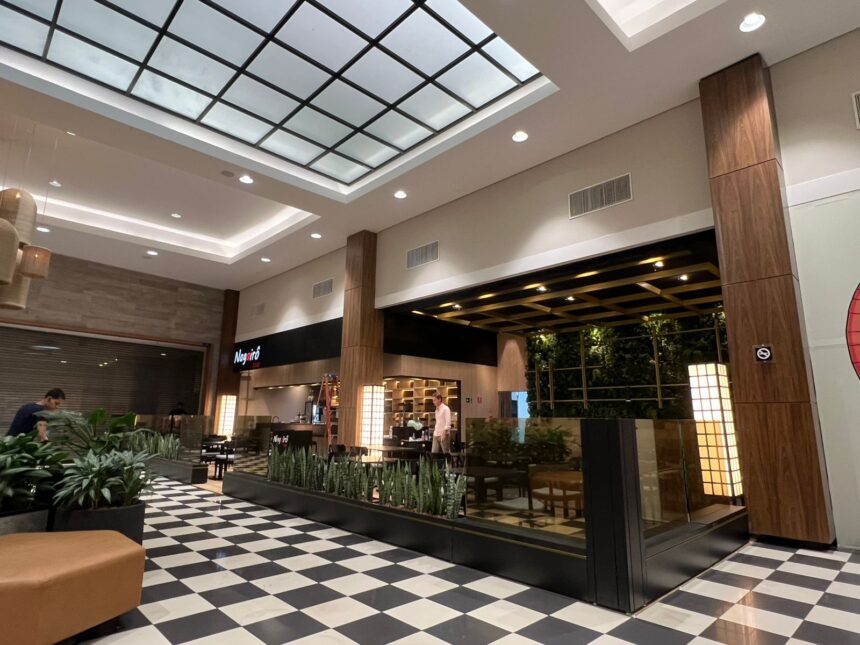 Nagairô Sushi inaugura primeira unidade em Santa Catarina no Neumarkt Shopping