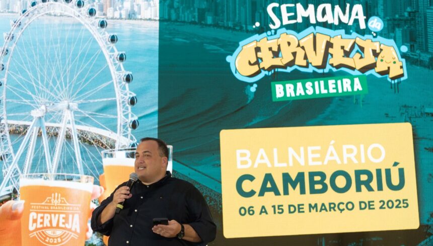 Gabriel o Pensador é uma das atrações do FestivalBrasileiro da Cerveja, em Balneário Camboriú