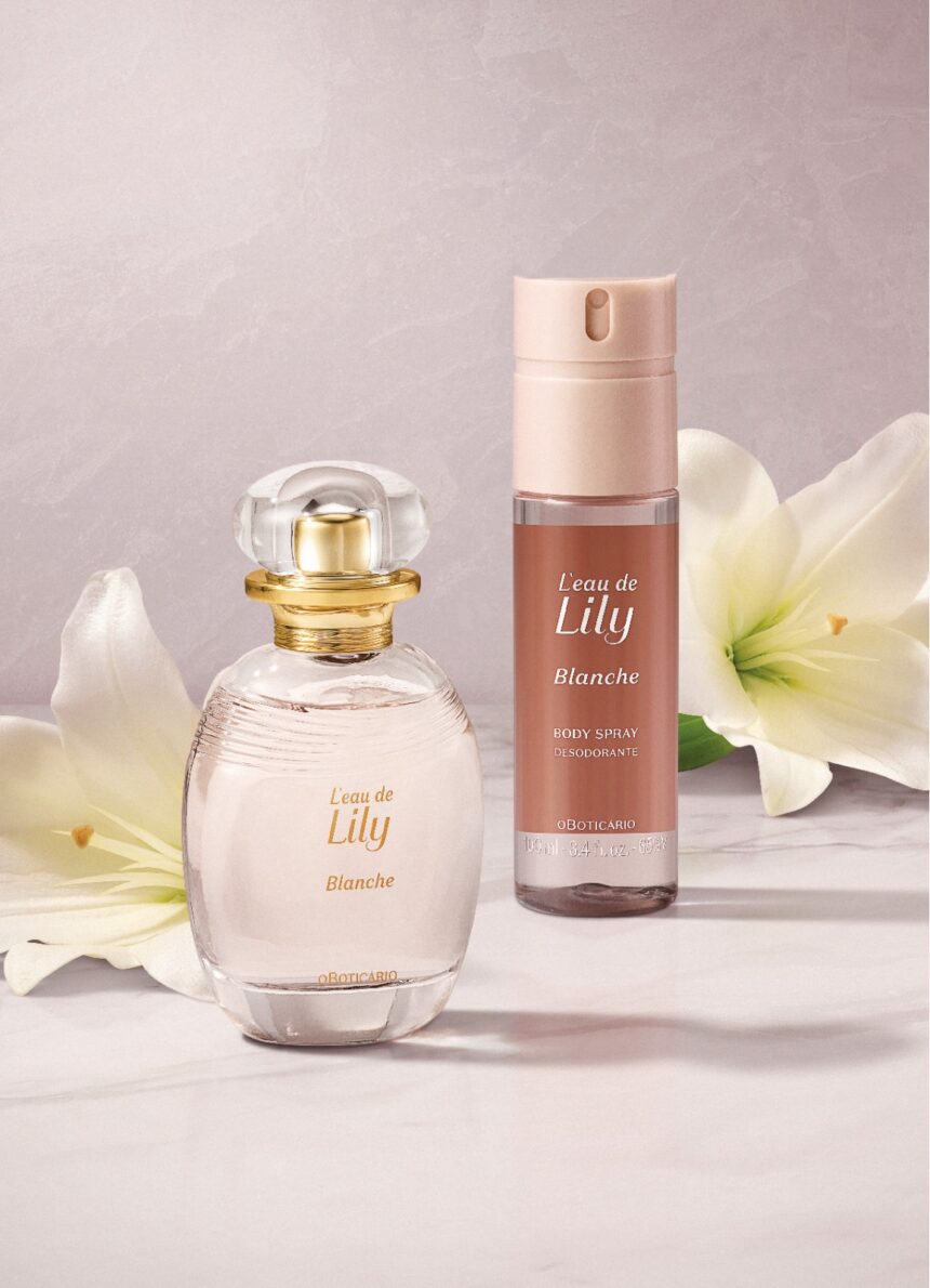 Boticário expande portfólio com L’eau de Lily Blanche