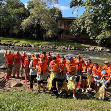 Karsten mobiliza estudantes em ação ambiental na Semana da Água