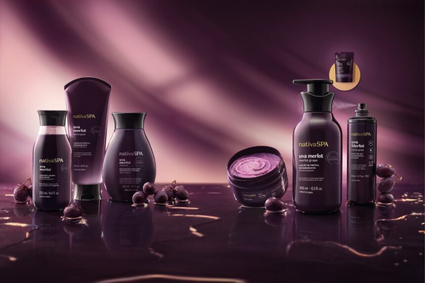 O Boticário apresenta Nativa SPA Uva Merlot
