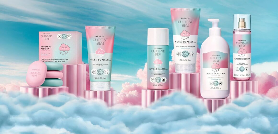 O Boticário apresenta Cuide-se Bem Nuvem de Alegria